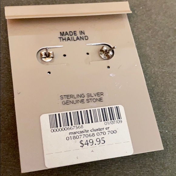 Sterling earrings by Coldwater Creek - Picture 3 of 4